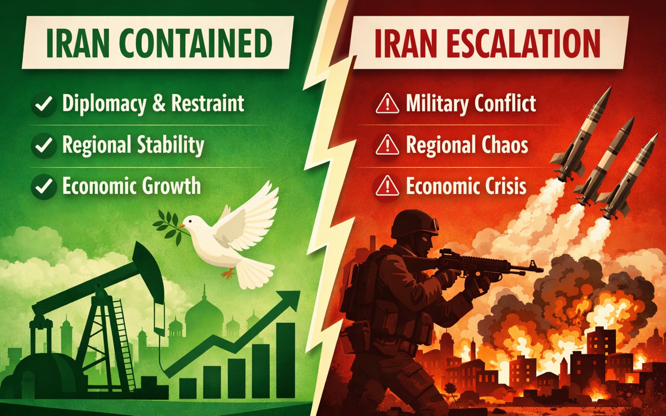 Containment Leading Escalation As Of Now