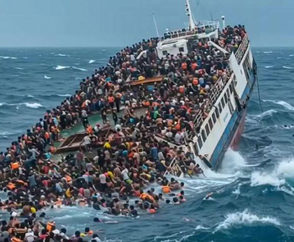 A Crowded Boat